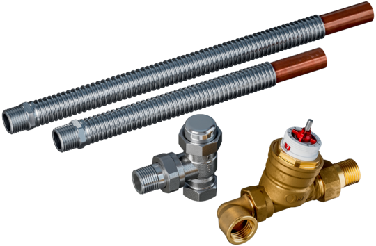 Verschildrukafhankelijke ventielset